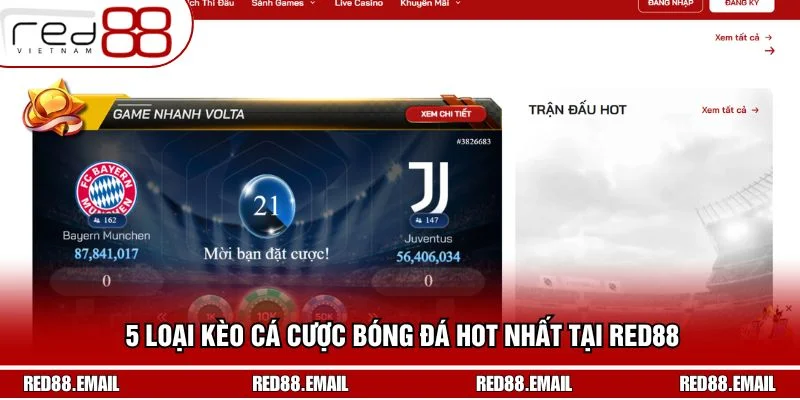 Hướng Dẫn Dự Đoán Bóng Đá Chuẩn Xác Từ Chuyên Gia RED88 5 loại kèo cá cược bóng đá hot nhất tại RED88