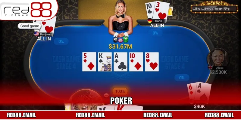 Mẹo Chơi Game Bài RED88 Hay Giúp Bạn Tăng Tỷ Lệ Thắng Bật mí mẹo chơi game bài RED88 cho người mê Poker
